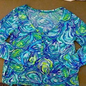 Lilly Pulitzer L/S Cotton Top